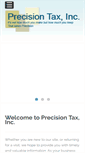 Mobile Screenshot of precisiontax.net